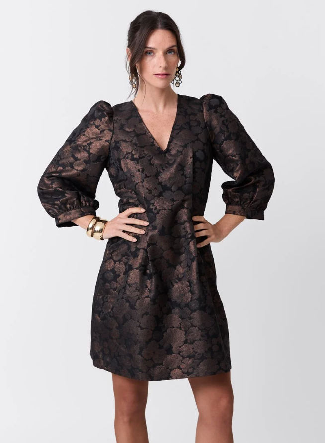 Chira Kjole Chocolate Brown