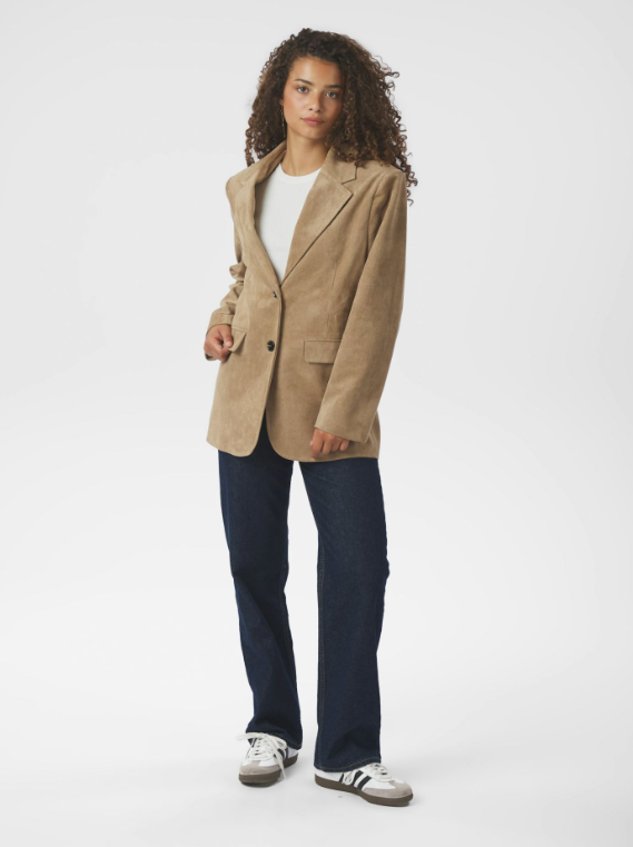 Namy Imitated Suede Blazer