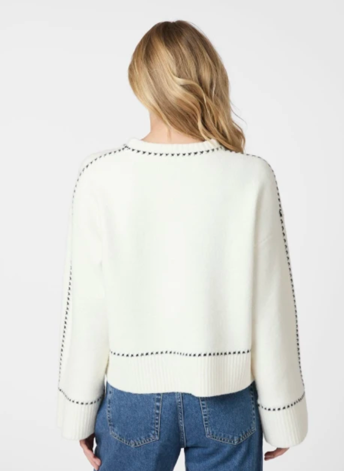 Roeme Knit Stitch Blouse