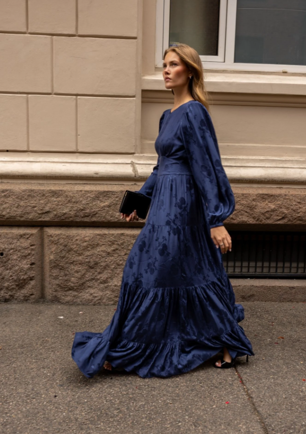 Renee Maxi Dress Signature Satin