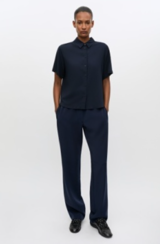 Saminna SS Shirt 9942 Dark Sapphire