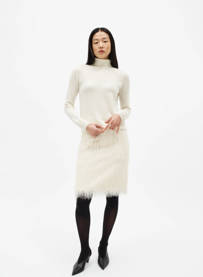 OphiraIW Skirt Pearled Ivory