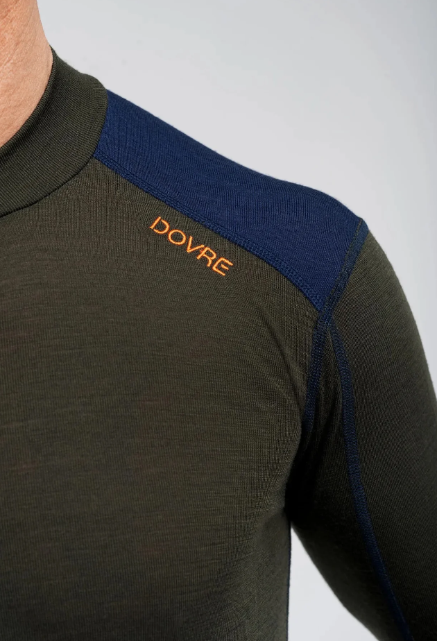 Dovre Folded Collar Baselayer