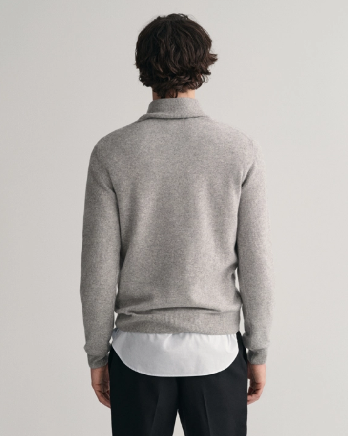 Superfine Lambswool Half Zip