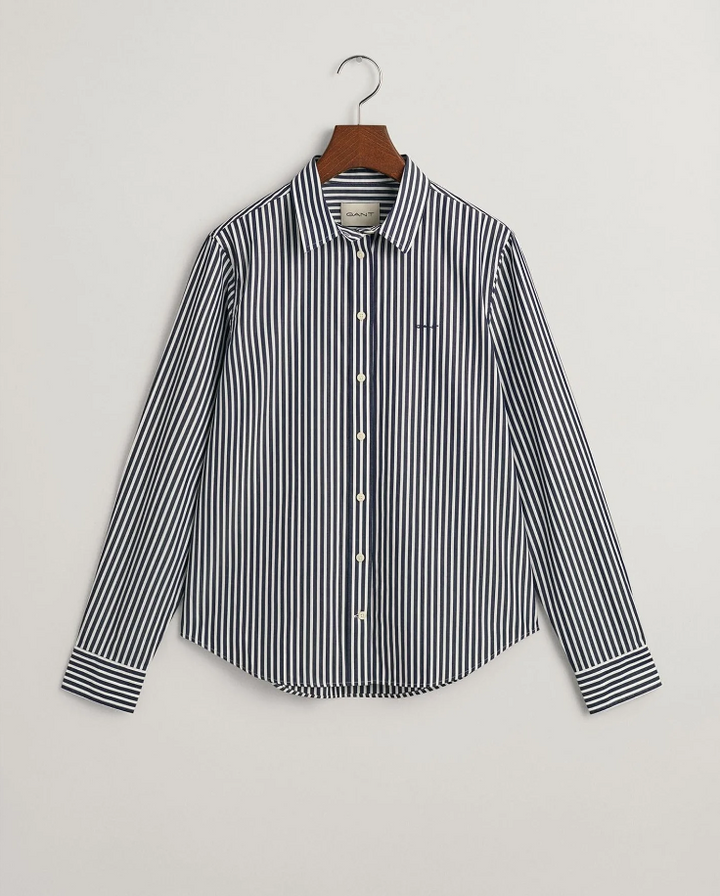 Reg Poplin Stripe Shirt