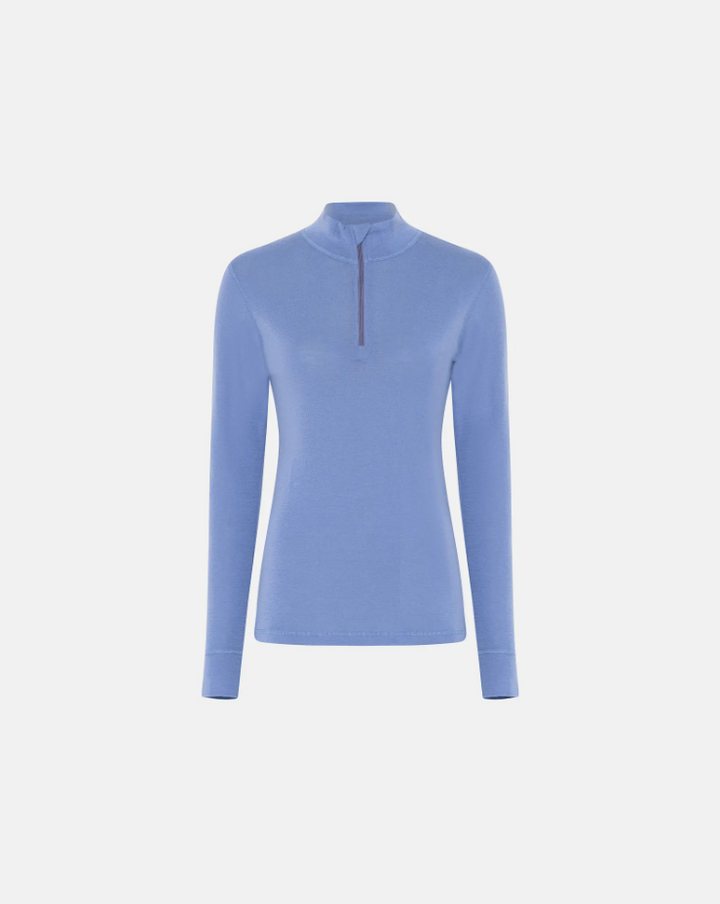 DOVRE WOMEN WOOL LS ZIP