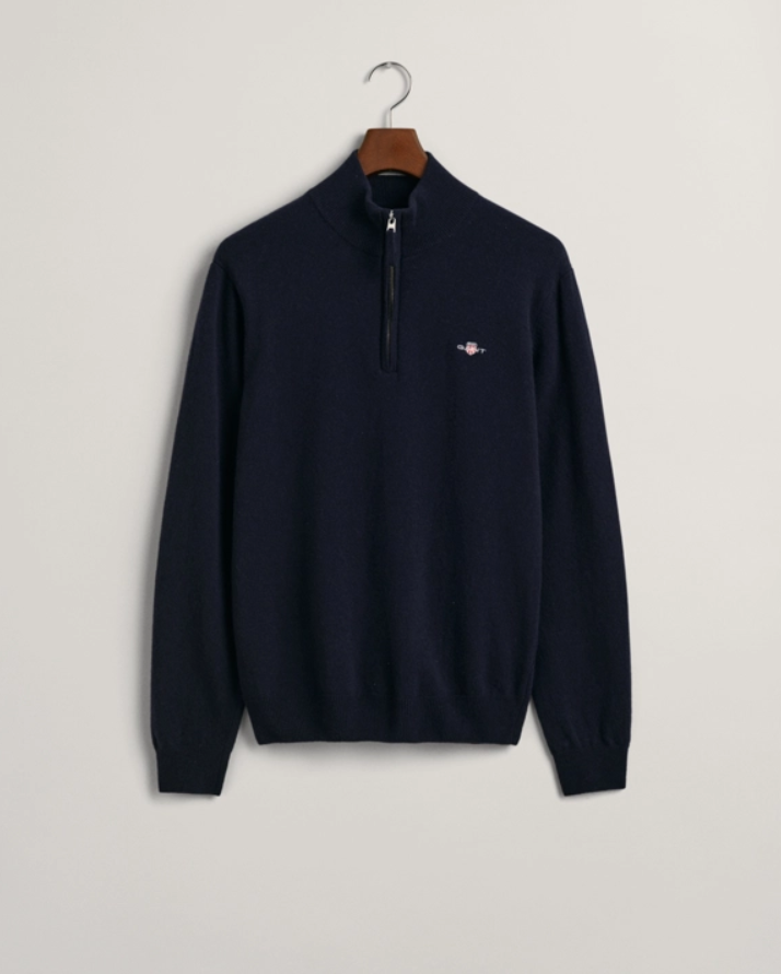 Superfine Lambswool Half Zip