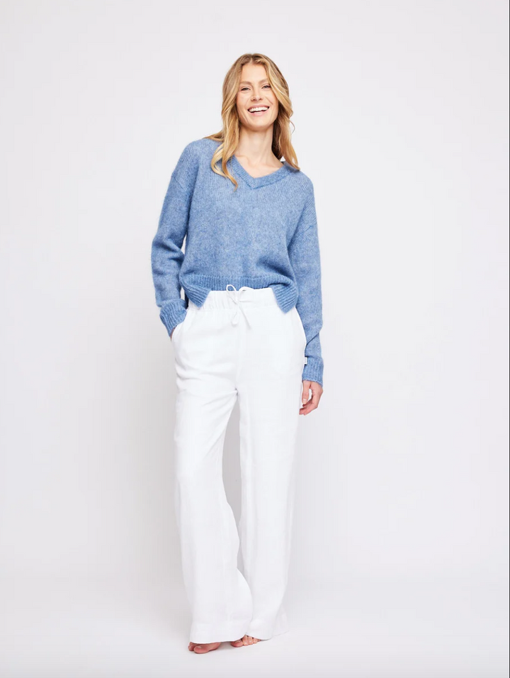 IMMI LINEN PANT WHITE