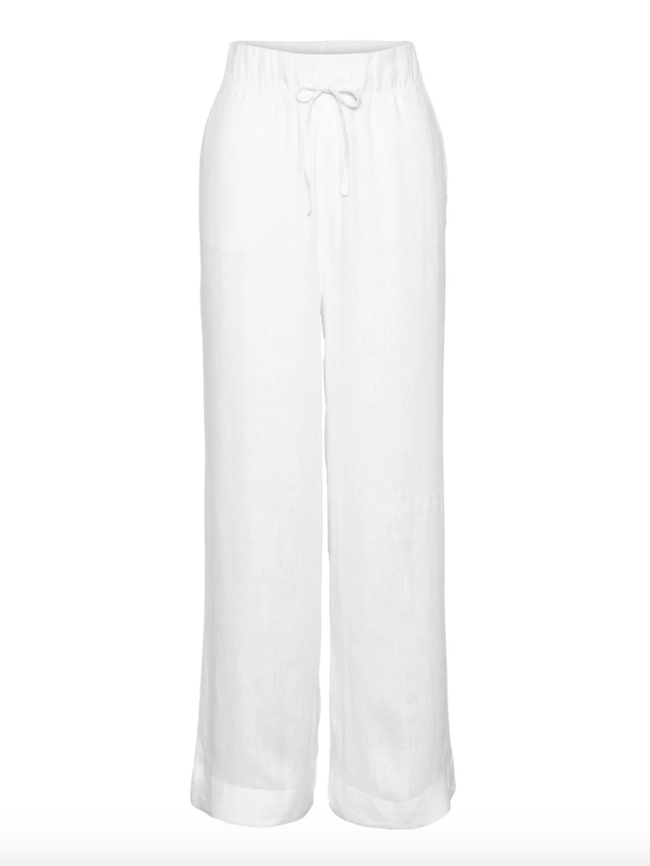 IMMI LINEN PANT WHITE