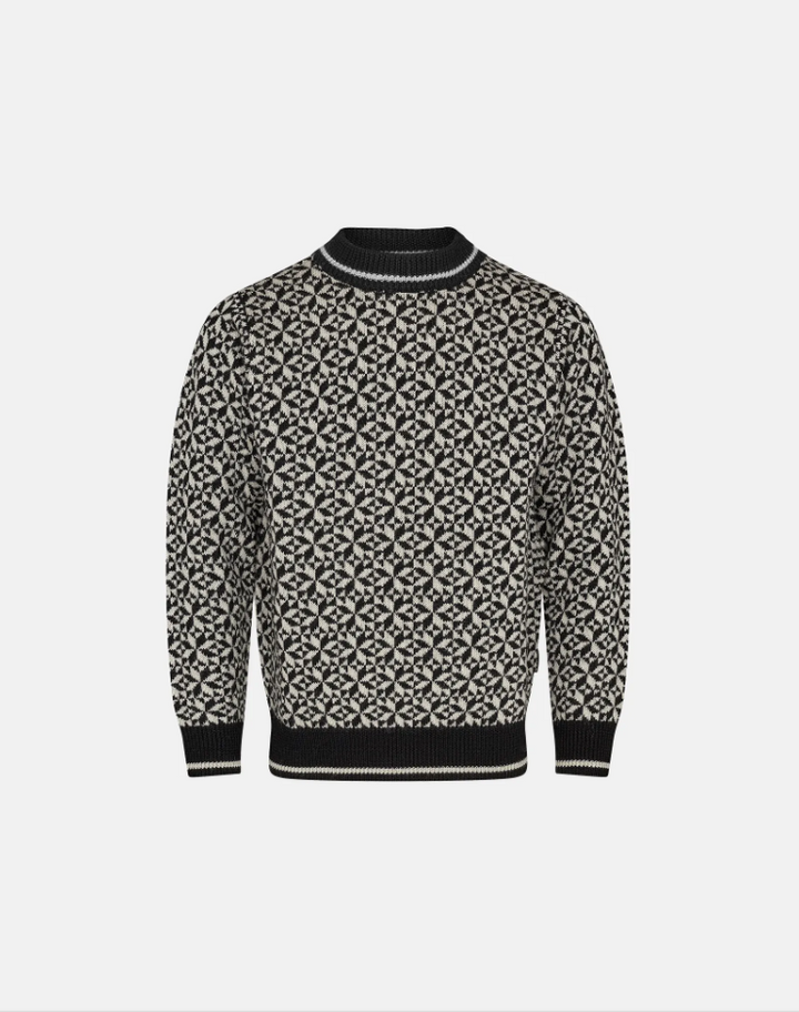 Dovre Knitted Pullover R-Neck