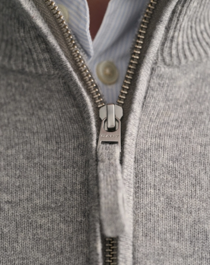 Superfine Lambswool Half Zip