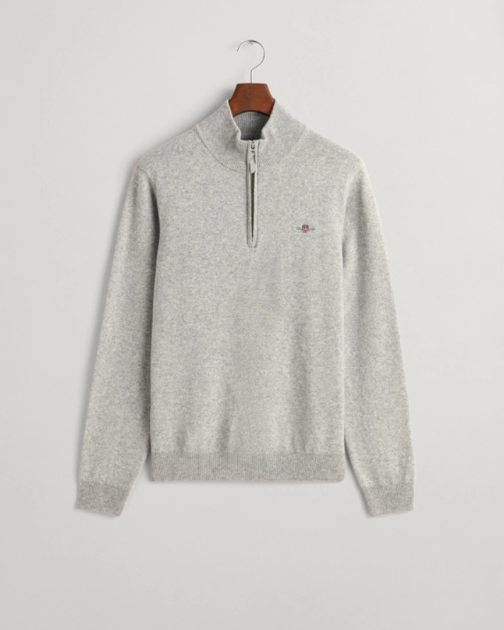 Superfine Lambswool Half Zip